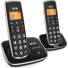 SPC 7609N Telf. DECT DUO Tec.Grd. AG20 ID LCD ECO