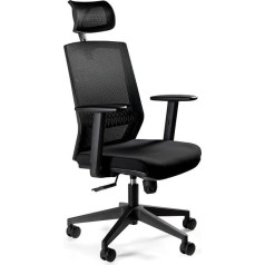 Unique Ergonominė biuro kėdė esta juoda