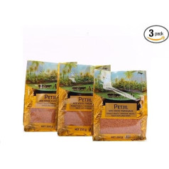3 x 200 g Original Petjel Žemės riešutų padažas Satay Saté Žemės riešutų padažas Satay Dip Pamai Pai®
