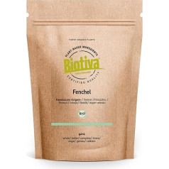 Biotiva Pankoliai saldūs sveiki ekologiški 1000 g - Foeniculum Vulgare - Pankolių sėklos - kontroliuojamos dėl kenksmingų medžiagų - sandariai uždaromas šviežias maišelis Biotiva