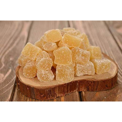Kanduotas imbieras, kubeliai, sandariai uždaromas maišelis, 500 g