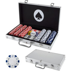 Trademark Poker Maverick 300 kauliukų stiliaus pokerio žetonų rinkinys