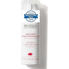 ARGAND'OR Argano aliejaus valomasis balzamas 150 ml ICADA inovacijų apdovanojimas Švelnus veido valymas pašalina nešvarumus ir makiažą Švelni veganiška ekologiška natūrali kosmetika