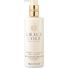 300 ml Grace Cole rankų losjonas (nektarinų žiedai ir greipfrutai)