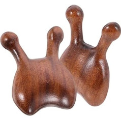 2 Stück Massagekamm Schrott Massagewerkzeug Gesichtswerkzeuge Gesichtsmassagegerät Aus Holz Nasenmassagegeräte Guasha Werkzeug Für Das Gesicht Massagegerät Für Die Nase