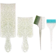 Haarfärbepinsel, Hervorhebungskämme, Haarfärbe-Set, Balayage-Brett, Farbpinsel, Haarfärbepinsel für Salon