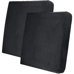 sourcing map Stretch Couch Cushion Covers Individualiai skalbiami Sofa Seat Cushion Protector Slipcover Furniture Protector for Sofa Armchair Cushion Protector Black 2 Pack