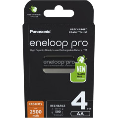 eneloop pro aa 2500mah 4 vnt.