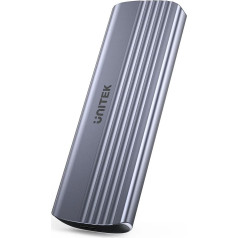 m.2 pcie nvme disko korpusas, usb-c 10gbps, aliuminis