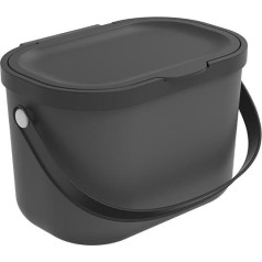 Rotho biologinių atliekų dėžė 3,2 l albula pilka