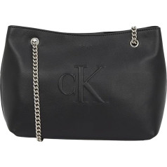 Calvin Klein Jeans Moterų rankinė per petį su grandine Lv04k3163g Rankinė per petį