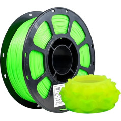 iBOSS PLA+ Filamentas su laku, 1,75 mm, storis /-0,02 mm, skirtas daugeliui FDM-3D spausdintuvų, 1 kg šūsnis (mėlyna iki geltonos spalvos)