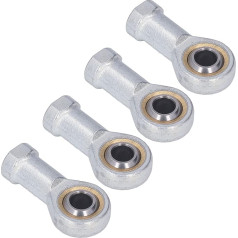 4PCS SI10T/K Rod-Enden, die Metrisches Weibliches Gewinde Rechts Kugelförmiges Gelenk Lager für Industrie Maschinen Tragen
