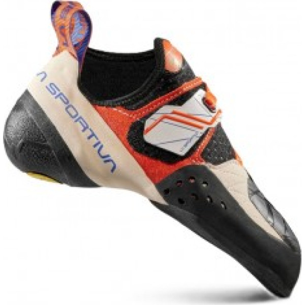 Klinšu kurpes SOLUTION Woman 36 White/Lily Orange
