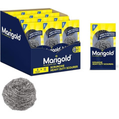 MARIGOLD 12 pakuočių po 3 nerūdijančio plieno spiralinius valiklius