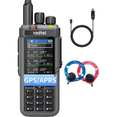 Radtel RT-880G GPS APRS 10W mėgėjiško radijo imtuvų radijo imtuvas 