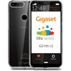 Gigaset GS195 išmanusis telefonas be sutarties su 2GB.