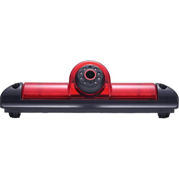 Cool Red: 1280 x 720 pikselių, 1000 TV linijų, aukštos kokybės 18 mm objektyvas, automobilio stabdžių žibintas, galinio vaizdo kamera, atsarginė dalis Fiat Ducato X250, Peugeot Boxter III AVIS AVS325CPR/Citroen Jumper/Dodge