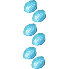 BESPORTBLE Pack of 6 Helmet Protectors for Bicycle Helmets Helmet for Children Beanie Helmets for Motorcycles Covers for Motorcycle Helmets Helmet Protectors Bicycle Helmet Accessories Blue