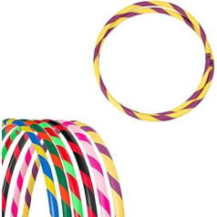 Spalvingas Hula Hoop lankas sulankstomas Skersmuo 90/95/100 cm