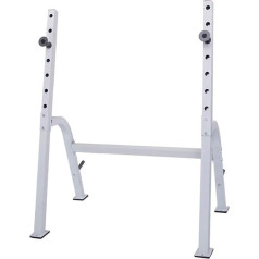 OWOHYG Squat Rack Sportas ir fitnesas Svorio kėlimo stovas Stiprumo mokymo įranga Namų sporto salės įranga Namų sporto salės stovas Reguliuojamas aukščio hantelių stovas