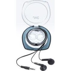 Į ausis dedamos ausinės ha-f10c-en juodos spalvos