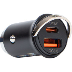 75-788# Automobilinis įkroviklis 2x usb-a+usb-c 45w g50d
